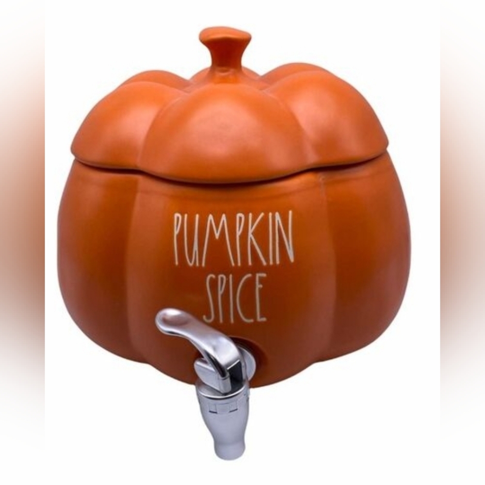 Rae Dunn Pumpkin Spice Beverage Dispenser